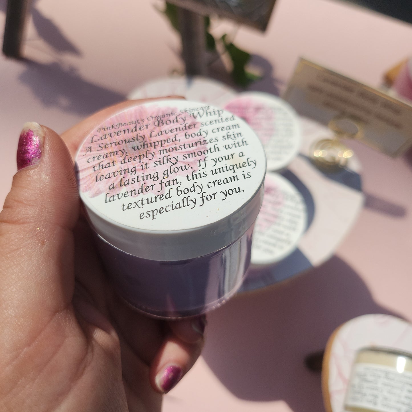 Lavender Body Whip