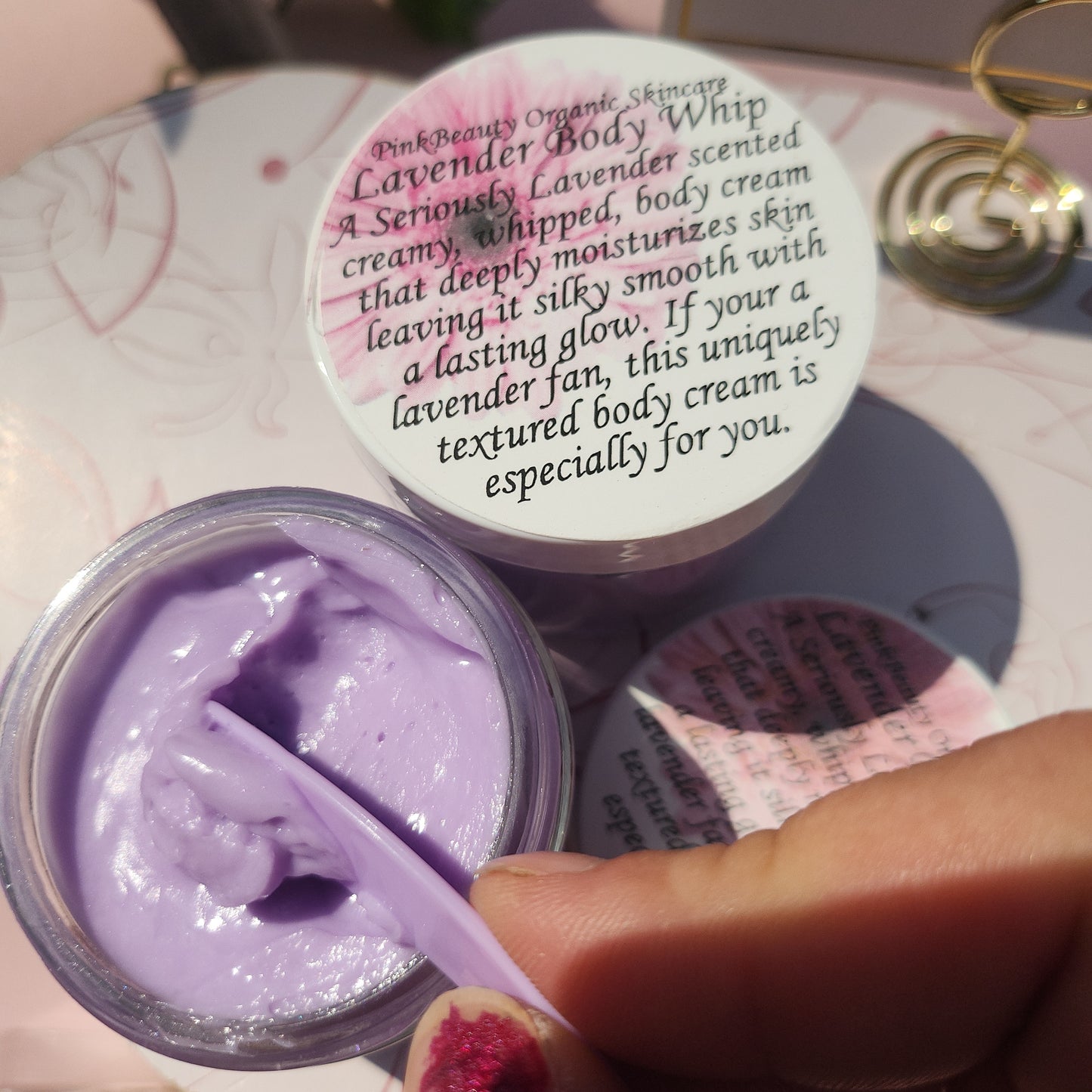 Lavender Body Whip