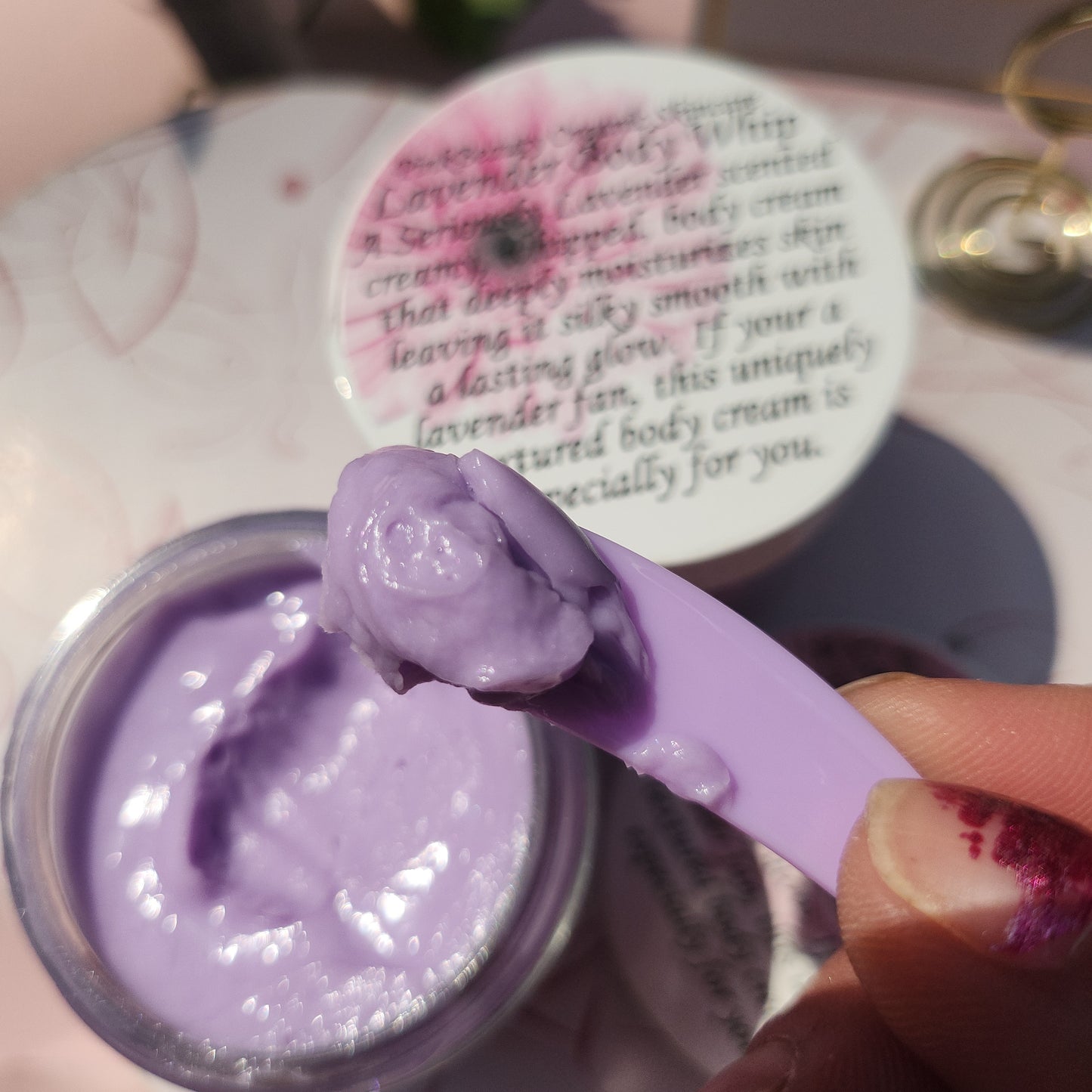 Lavender Body Whip