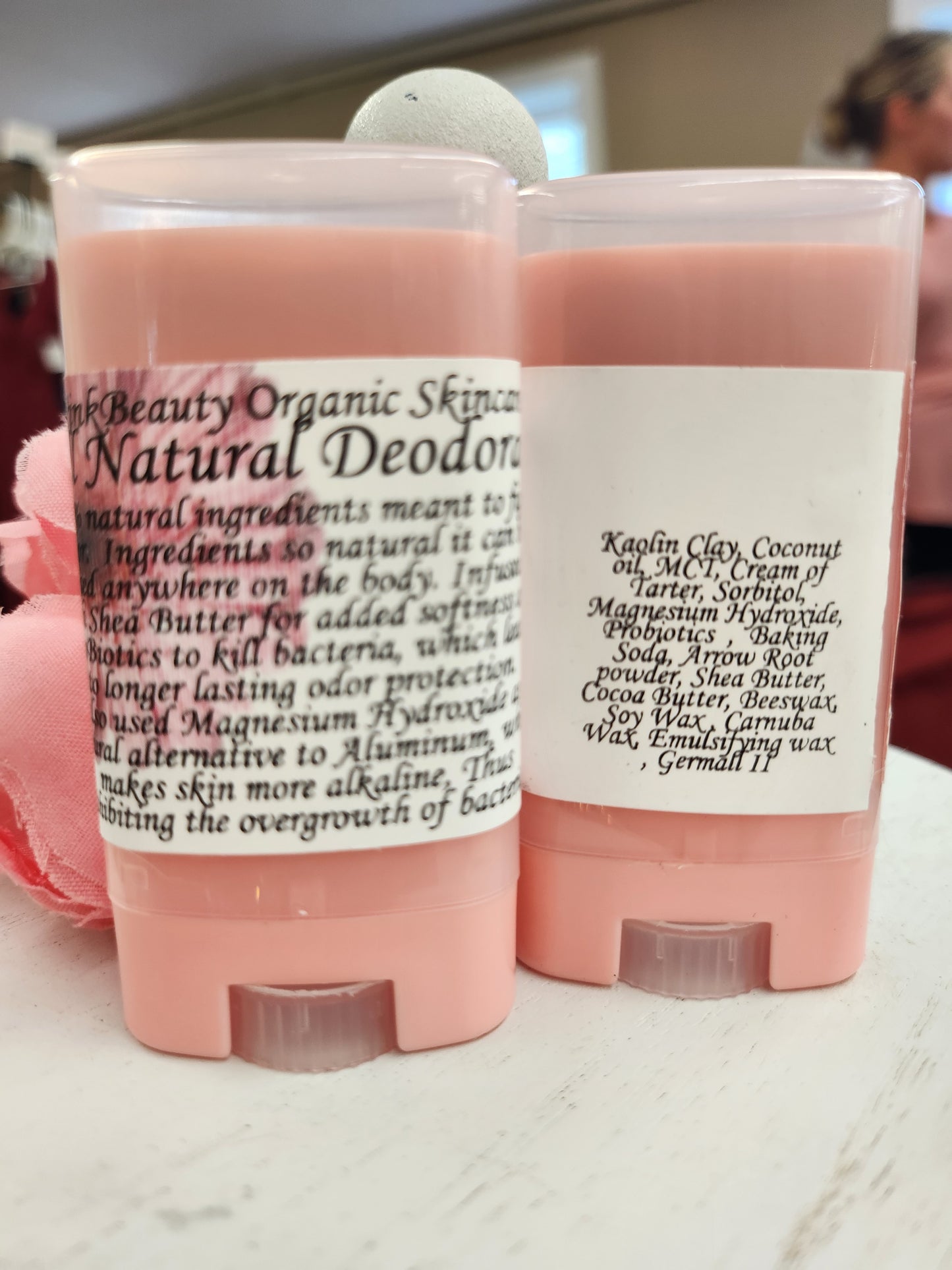 Probiotic Natural Deodorant - vanilla essential oil