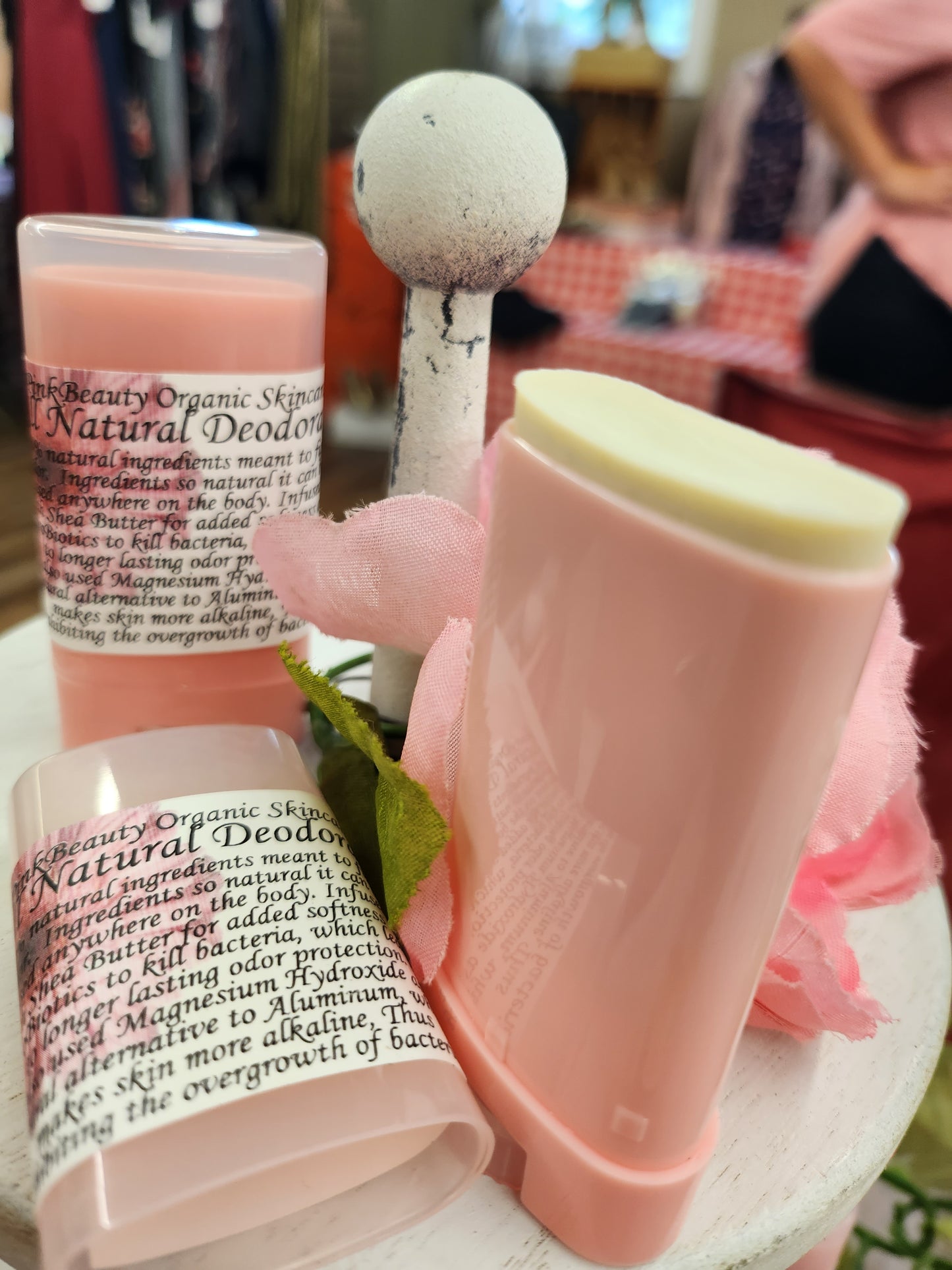 Probiotic Natural Deodorant - vanilla essential oil