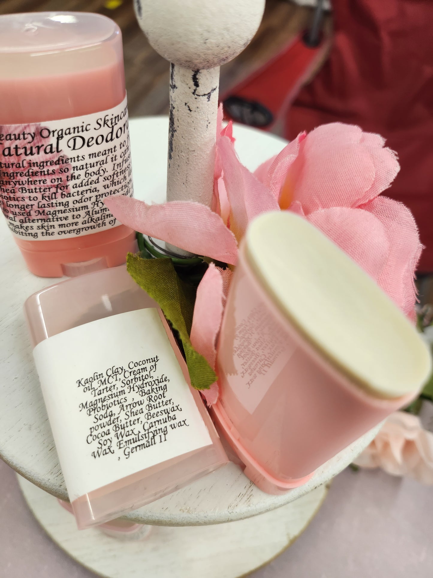 Probiotic Natural Deodorant - vanilla essential oil