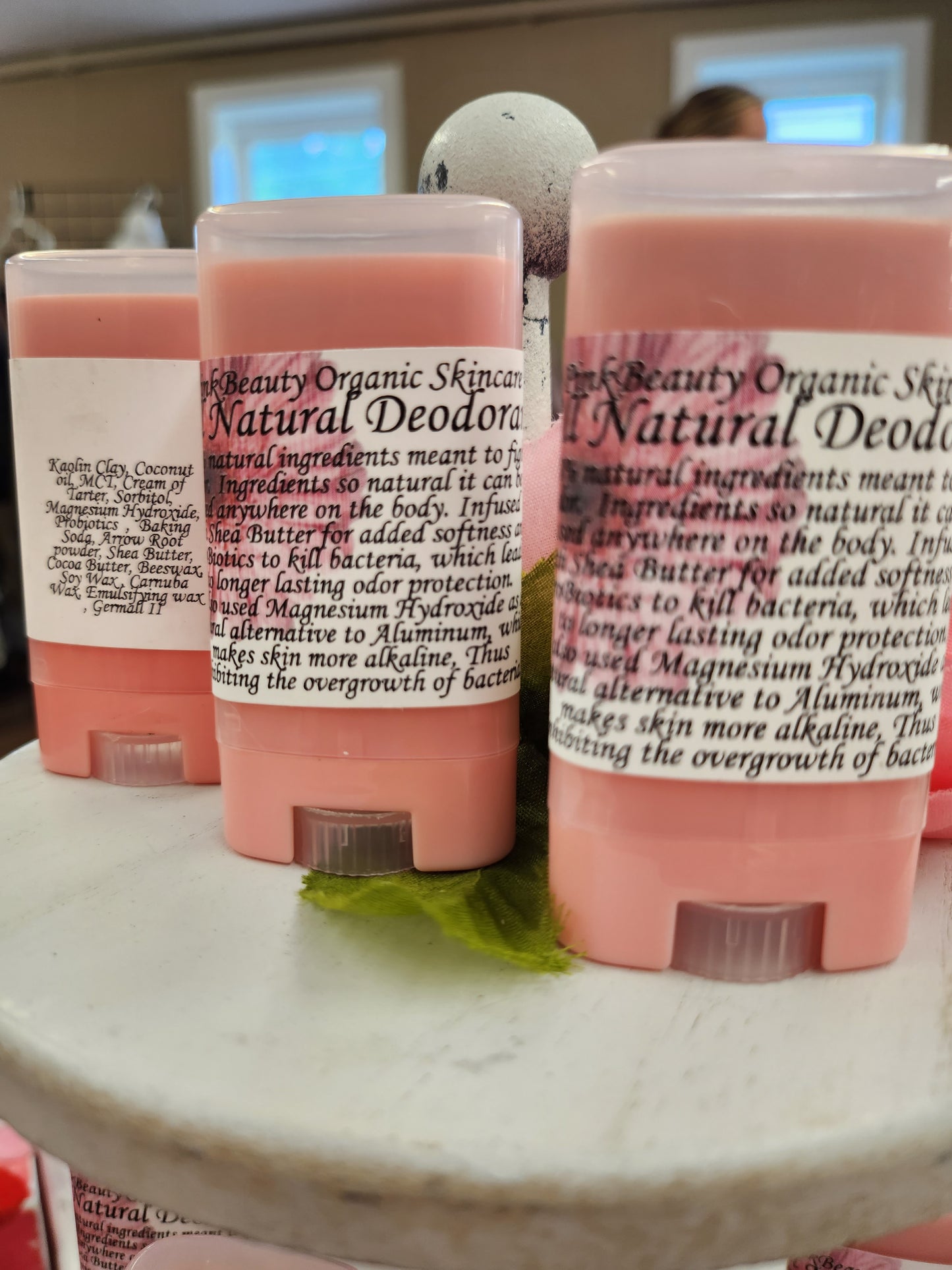 Probiotic Natural Deodorant - vanilla essential oil