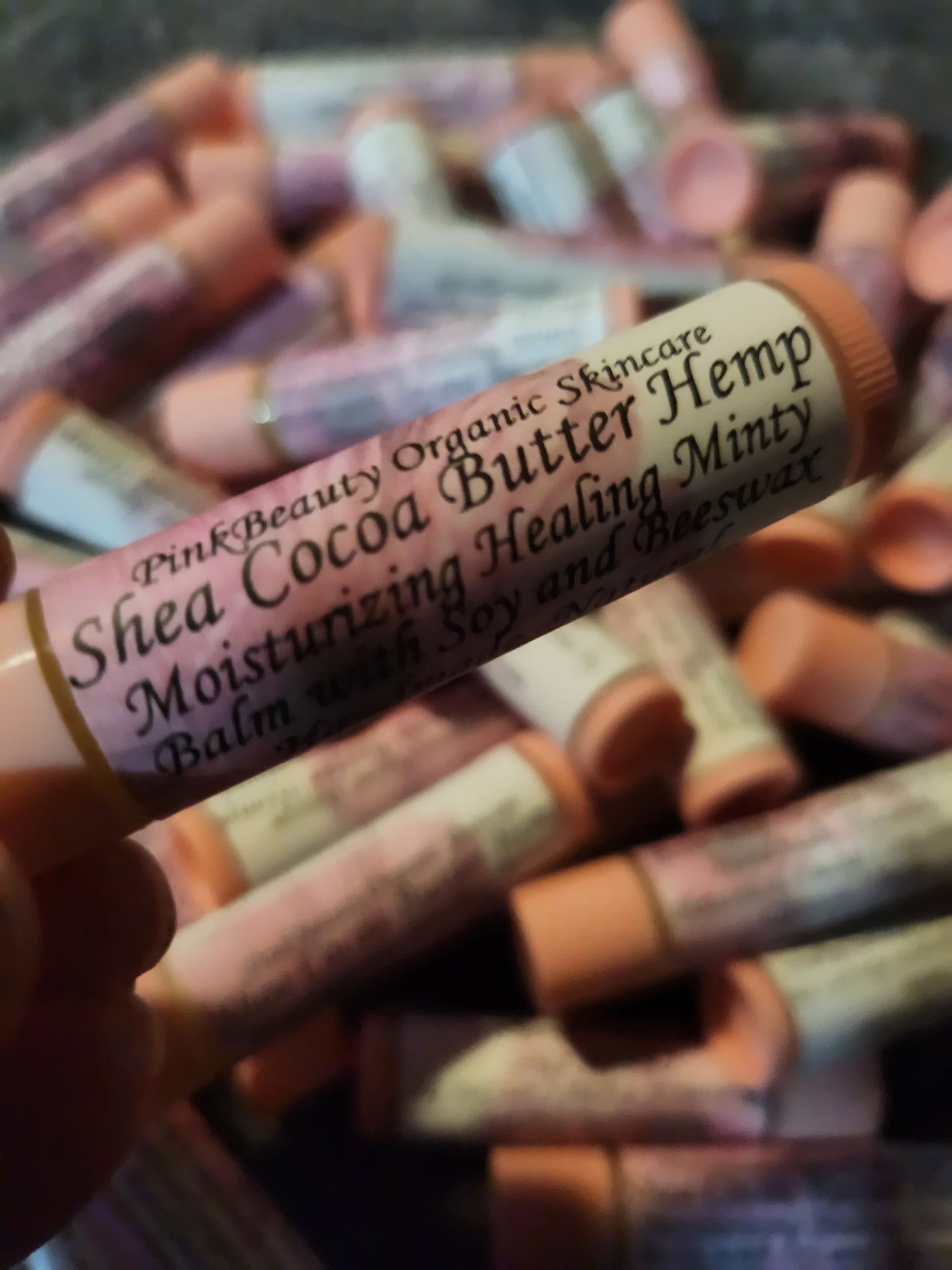 Lip balm Shea Cocoa Butter And Hemp with mint