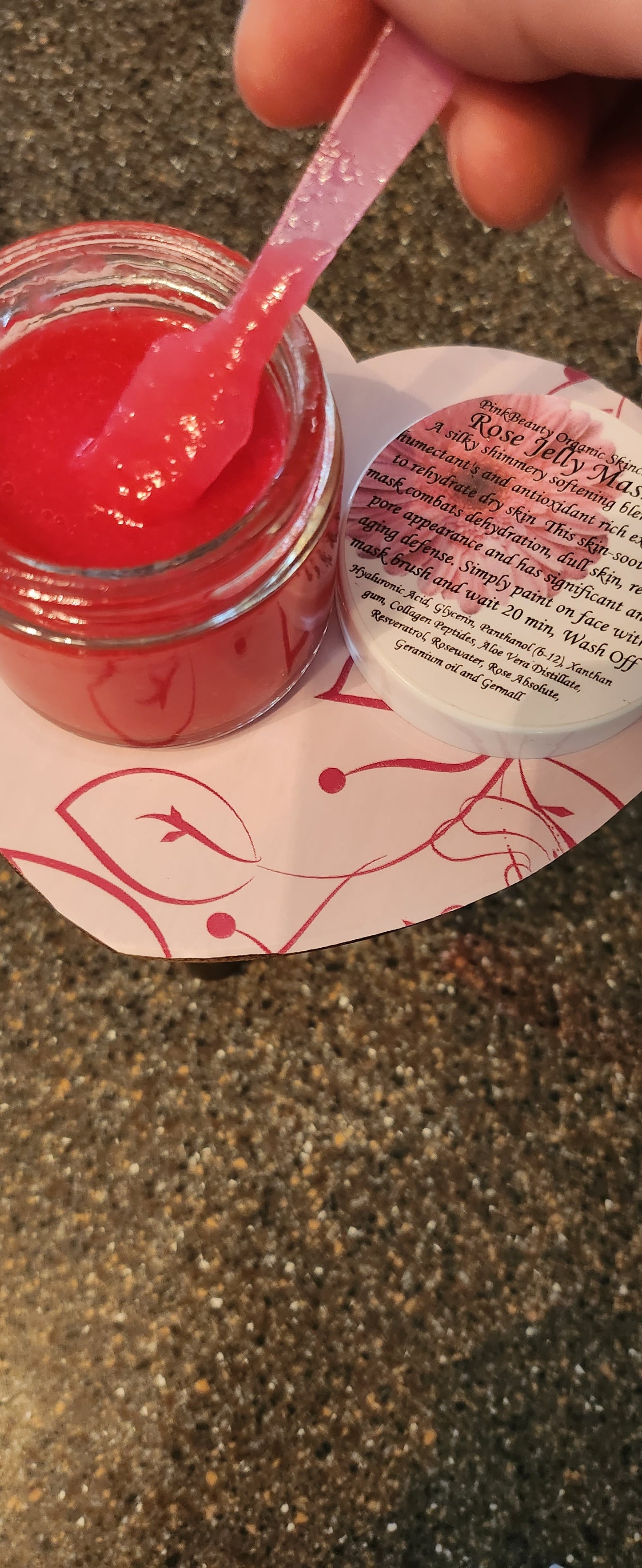 Rose Jelly Mask