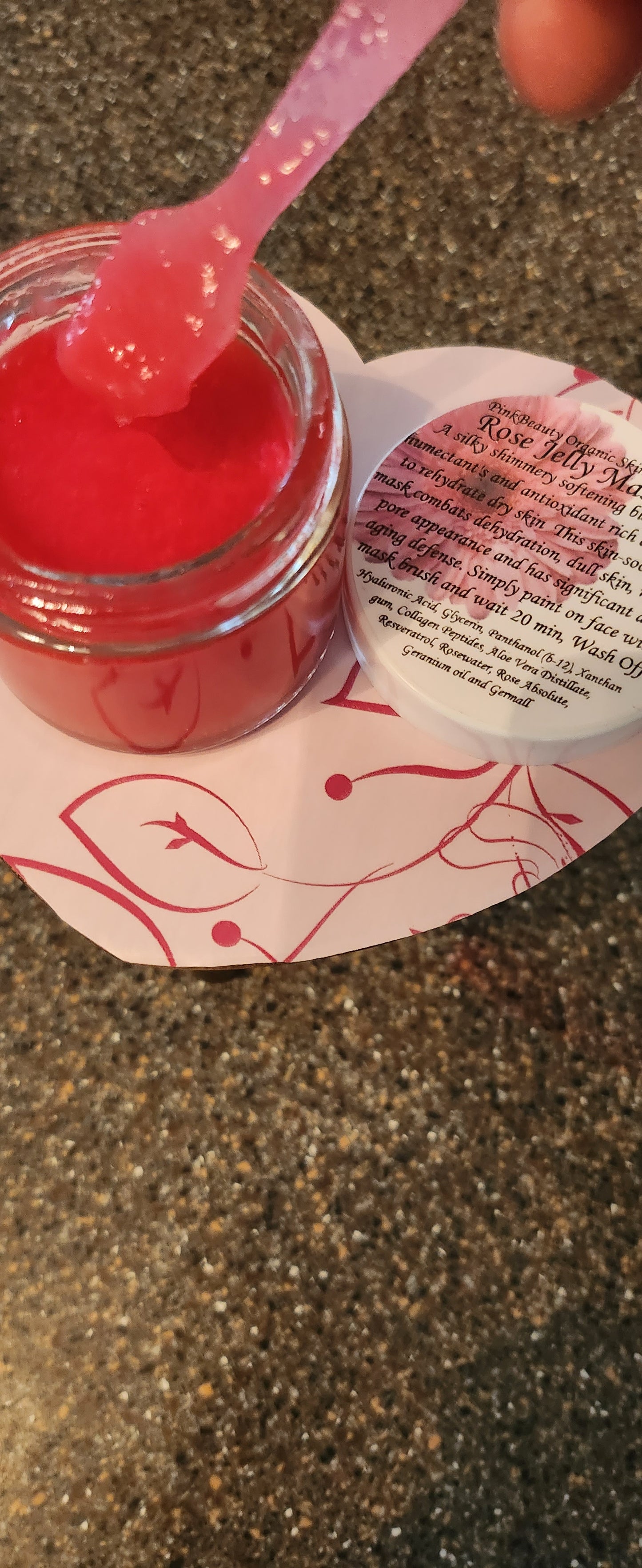 Rose Jelly Mask