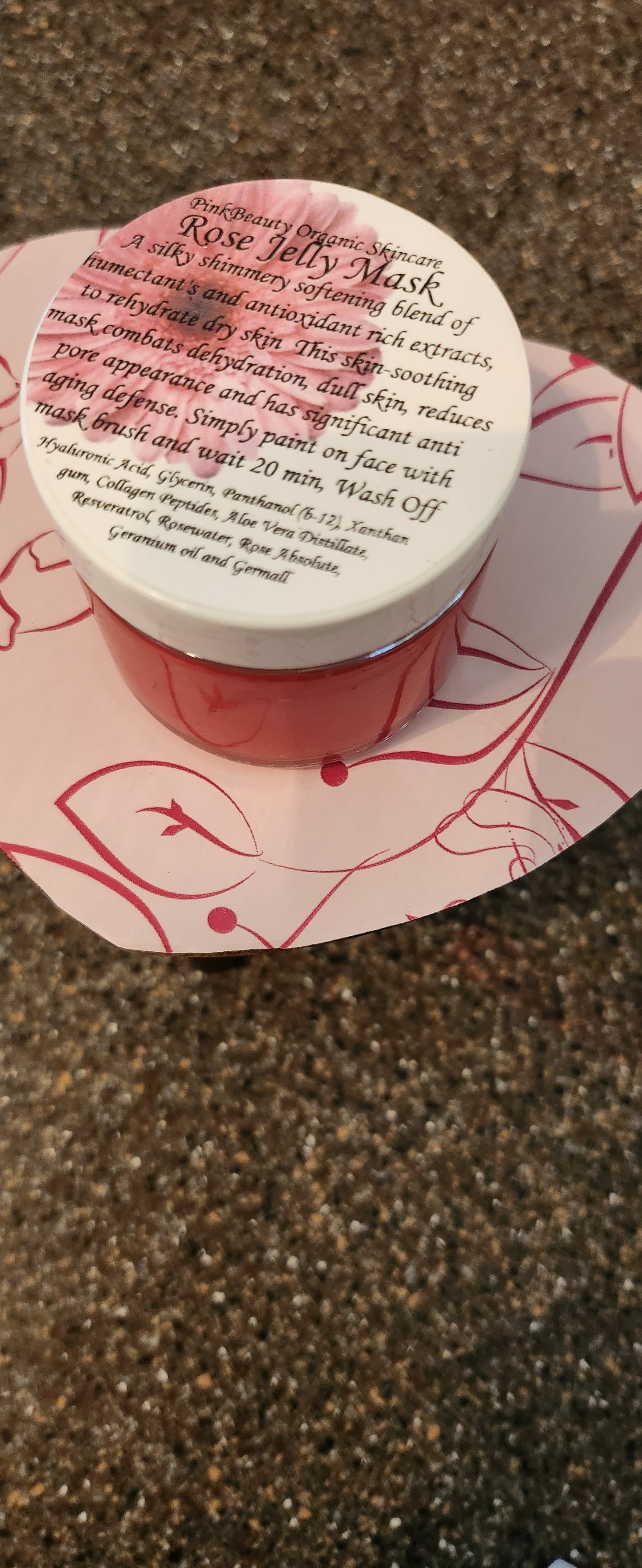 Rose Jelly Mask