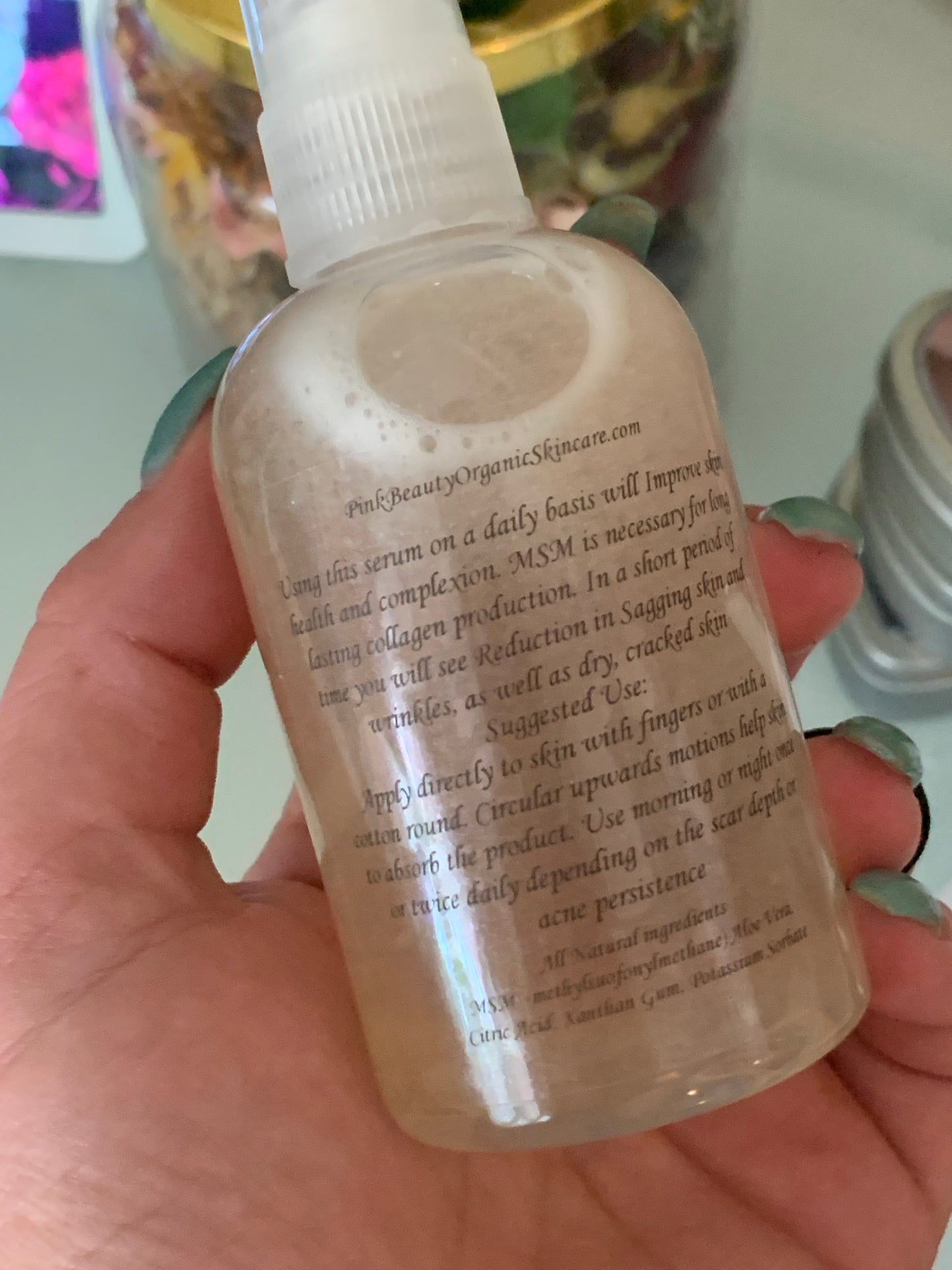 Clarifying MSM Serum