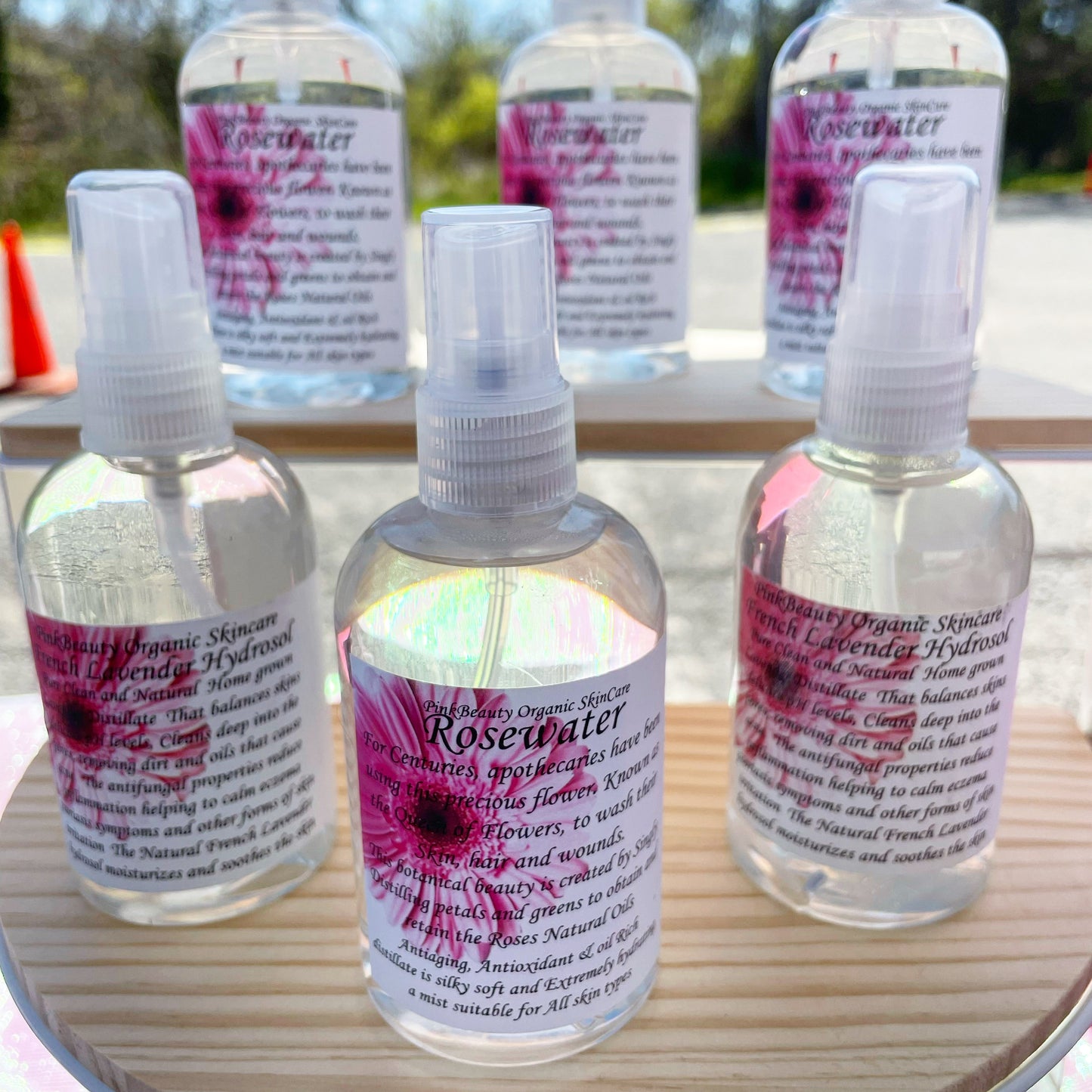 Rosewater toner