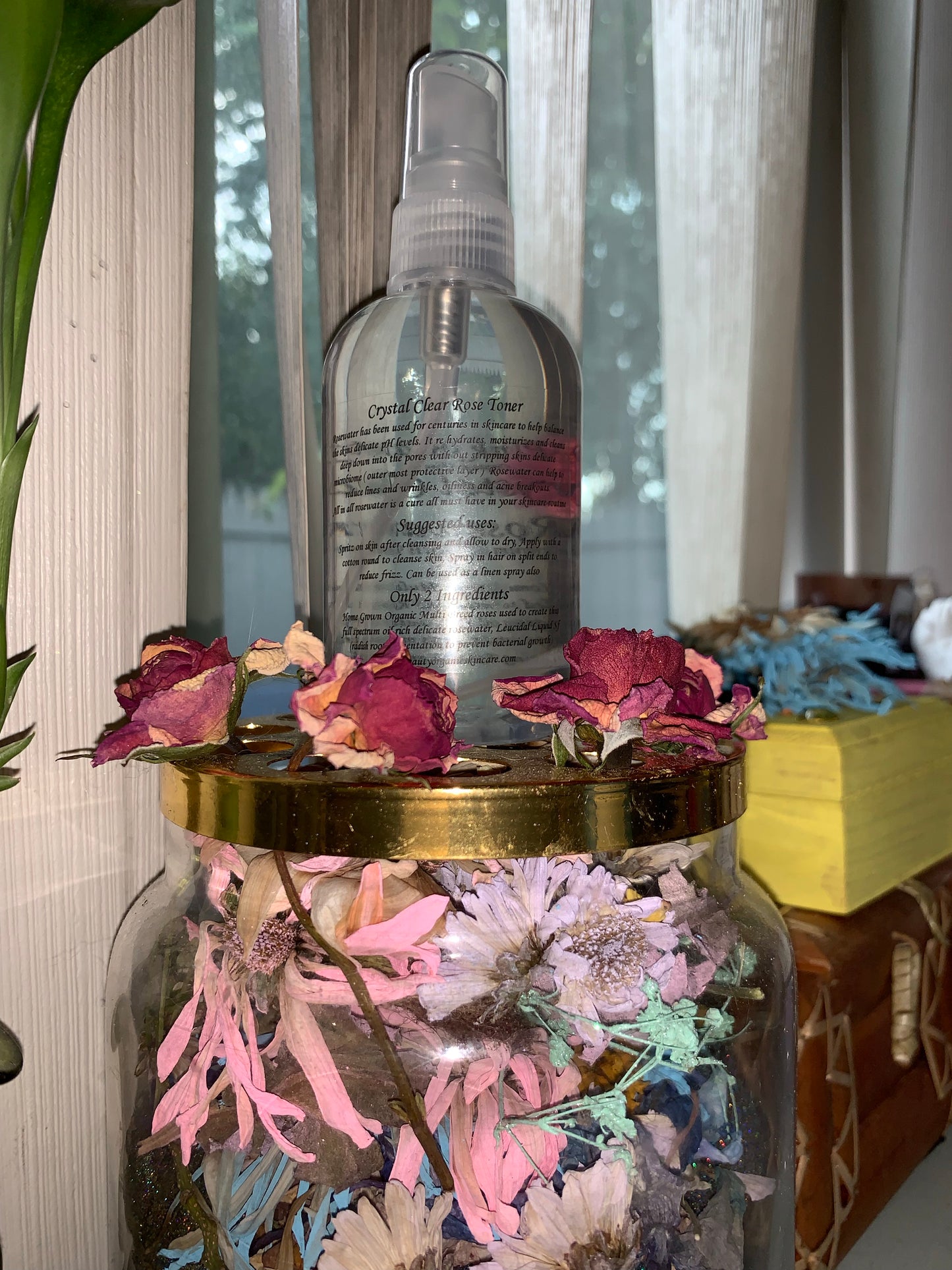 Rosewater toner