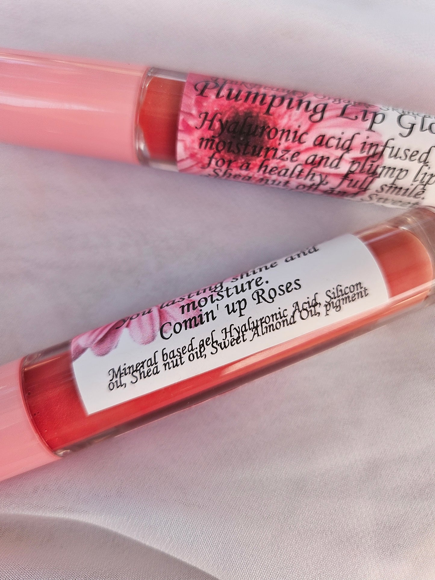 Plumping lip gloss, Hyaluronic Acid Infused