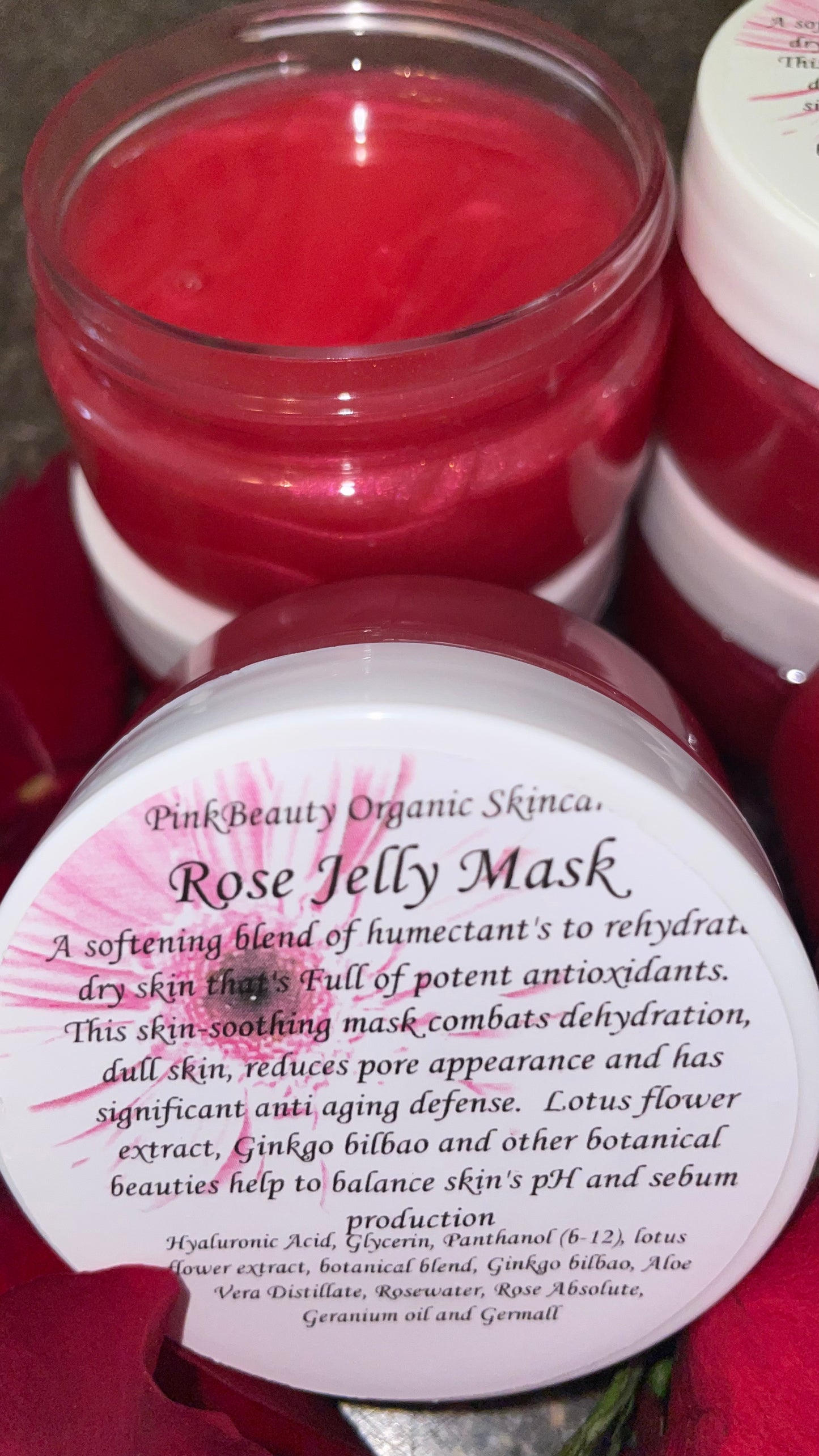 Rose Jelly Mask