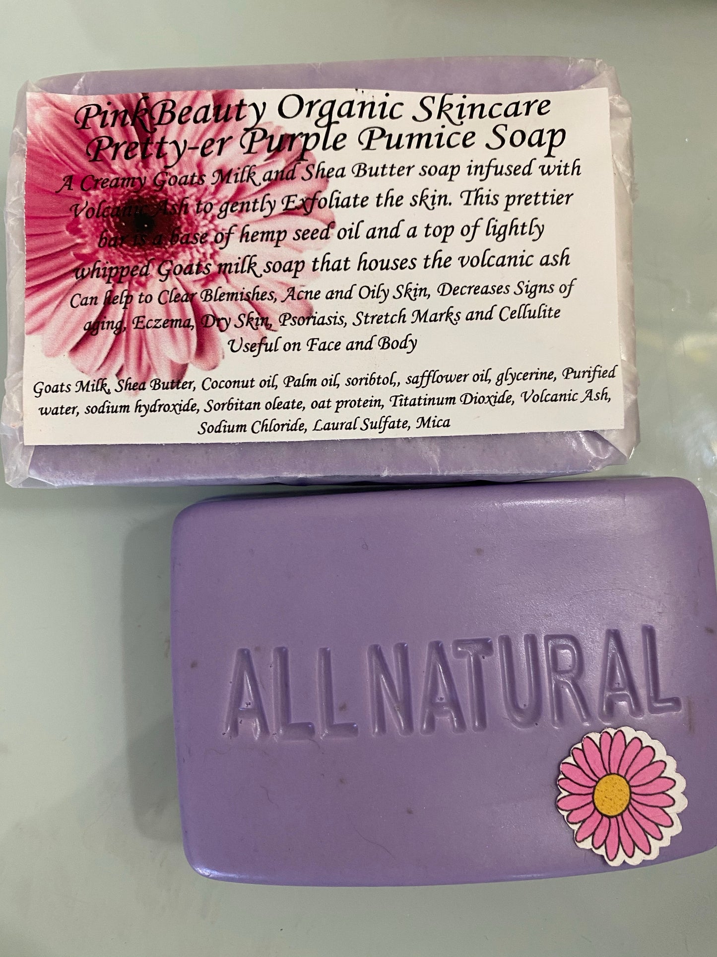 Pretty Purple Pumice Soaps
