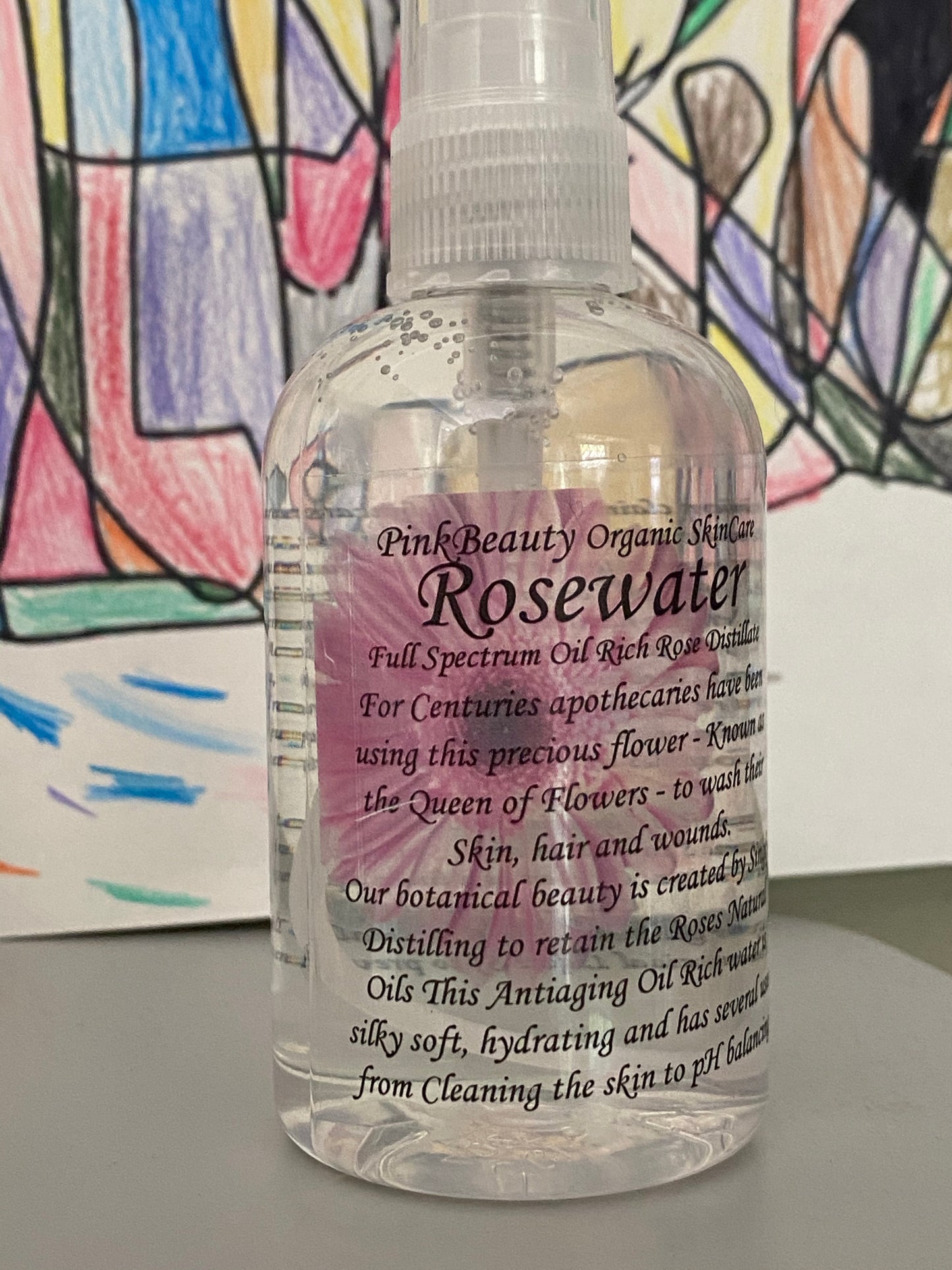 Rosewater toner